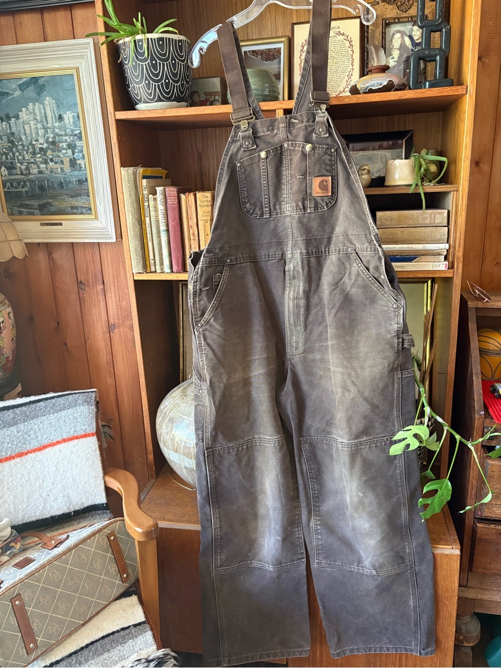Carhartt Dark Brown Overall 40 x 30